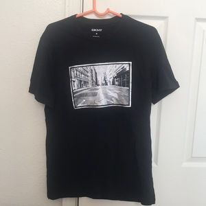 Black dkny shirt
